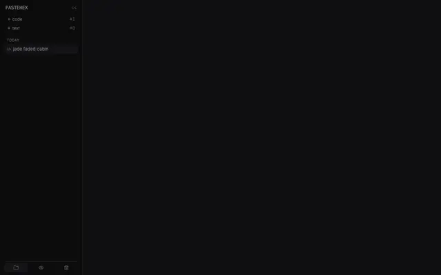 Screenshot of Pastehex