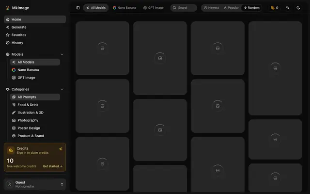 Screenshot of MkImage - Make Any Images Possible