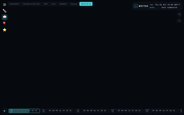 Screenshot of Wetter