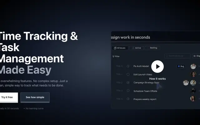 Screenshot of Tracko - Task management made simple