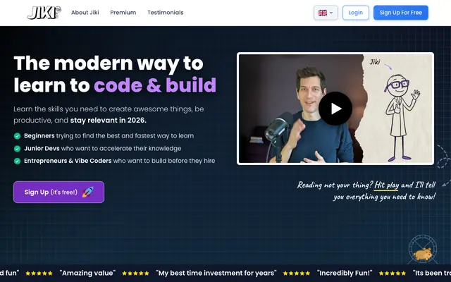 Screenshot of Jiki - Learn to Code the Fun Way
