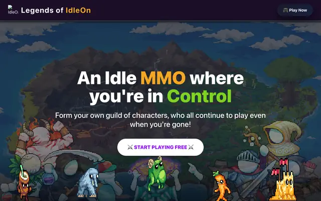 Screenshot of Legends of IdleOn - Play Now | Free Idle MMO Online