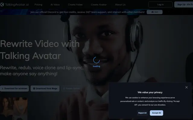Screenshot of Best Talking Avatar AI in 2026 - TalkingAvatar