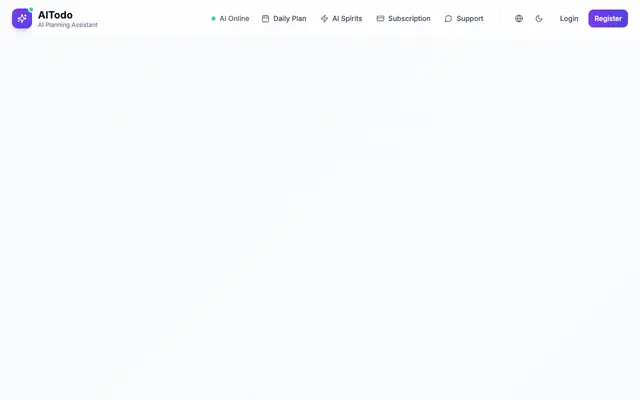 Screenshot of AI Todo - AI Planning Assistant