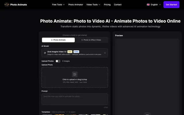 Screenshot of Photo Animate - Photo to Video AI | Bring Photos to Life