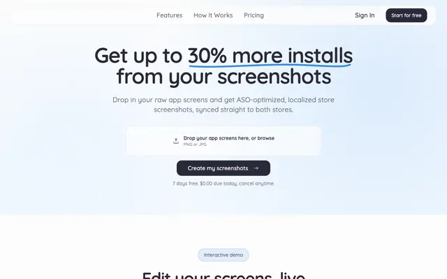 Screenshot of Lingue | App Store screenshots that get more installs