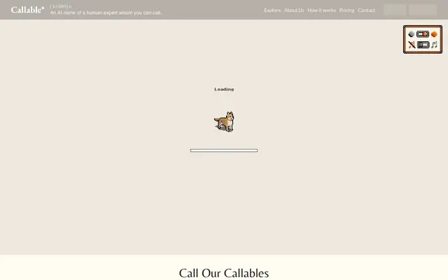 Screenshot of Callable* - Ask Anyone Anything