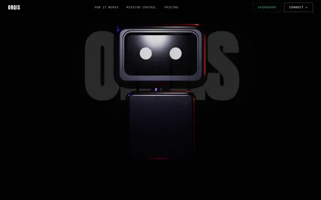 Screenshot of Orqis — Agent Ops · GitHub PR-first