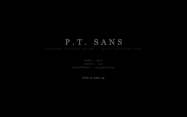 Screenshot of P.T. SANS
