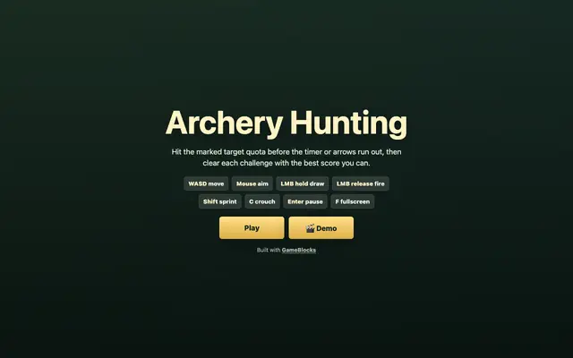 Screenshot of Archery Hunting