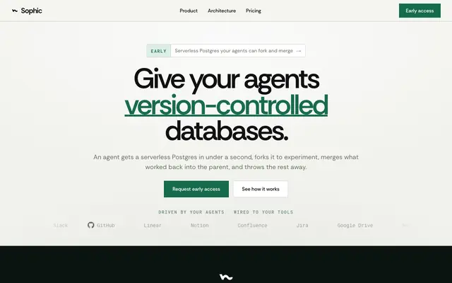 Screenshot of Custom Knowledge Interfaces from One Source of Truth | Sophic