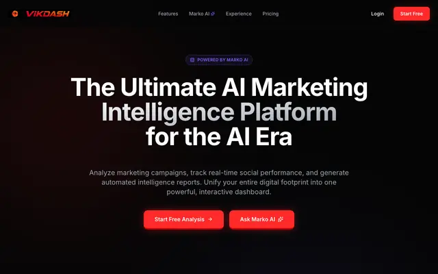 Screenshot of Big Dash | AI Marketing Automation Tool & Intelligence