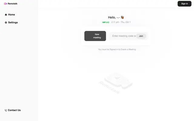 Screenshot of Remotalk | Connect with friends and experience the power of AI