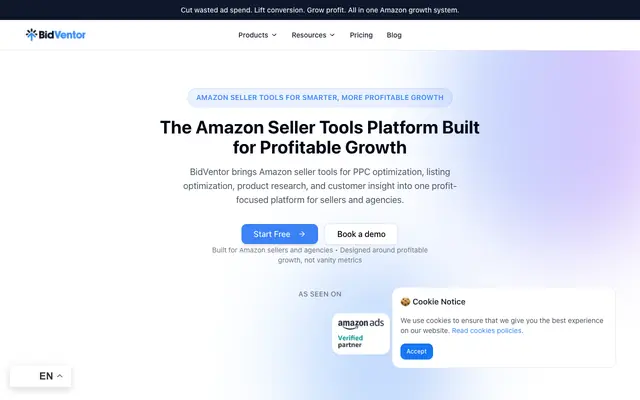 Screenshot of The Amazon Profit System for Sellers & Agencies