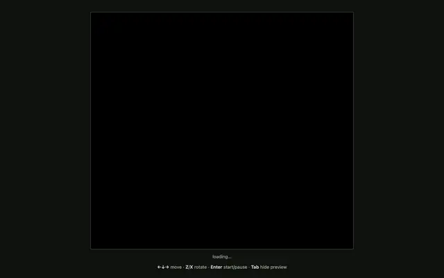 Screenshot of Fractetris
