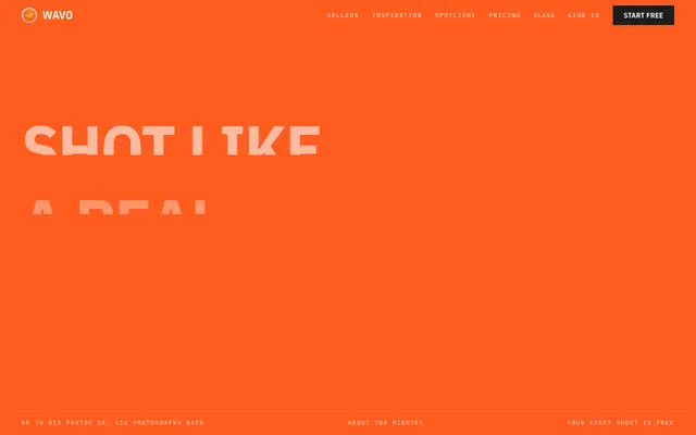 Screenshot of Wavo — your business, posting itself