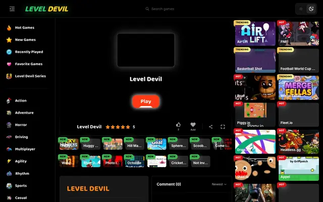 Screenshot of Level Devil: Can You Survive These Brutal Trap Challenges?