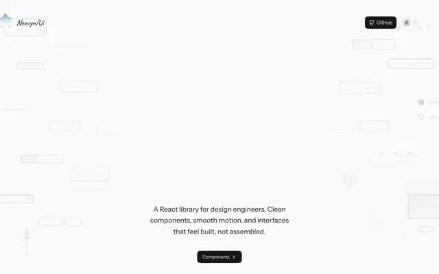 Screenshot of Nexvyn/UI