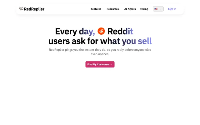 Screenshot of Reddit Keyword Monitoring to Find Customers | RedReplier