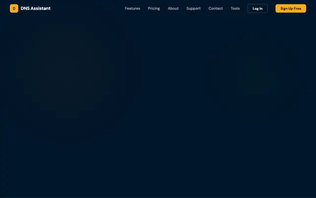 Screenshot of DNS Assistant - DNS Posture Management, DNS & WHOIS Monitoring