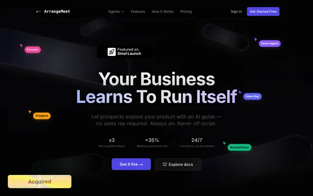 Screenshot of Arrange