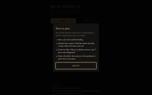 Screenshot of The Helpful Neighbor