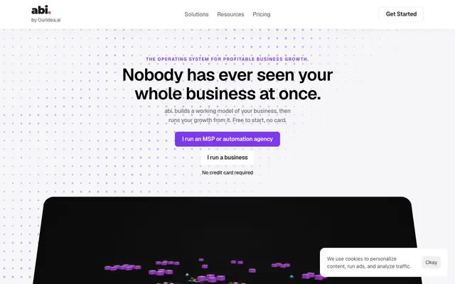 Screenshot of OurIdea.ai — AI-Powered GTM Strategy & Intelligence
