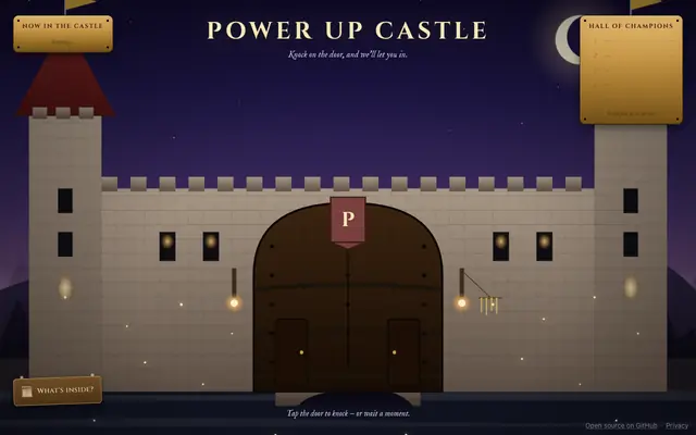 Screenshot of Power Up Castle