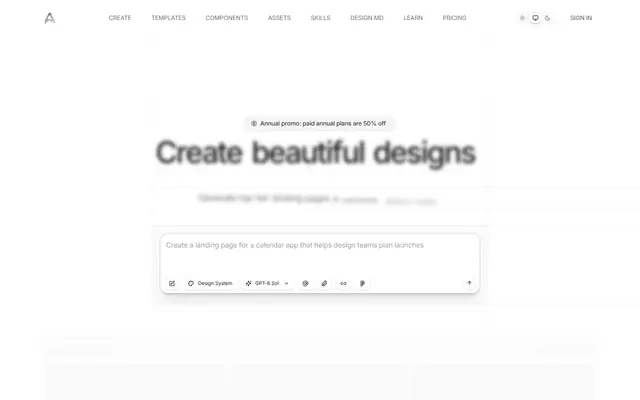 Screenshot of Aura