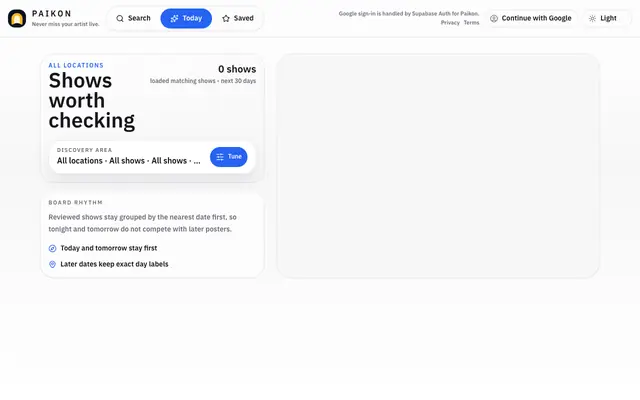 Screenshot of Paikon
