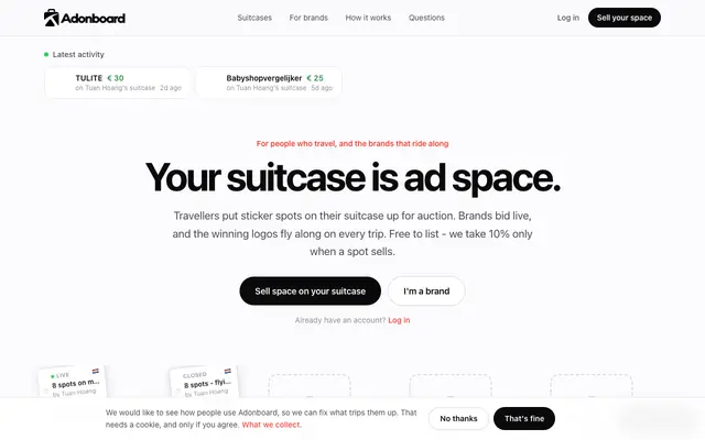 Screenshot of Adonboard