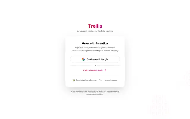 Screenshot of Trellis