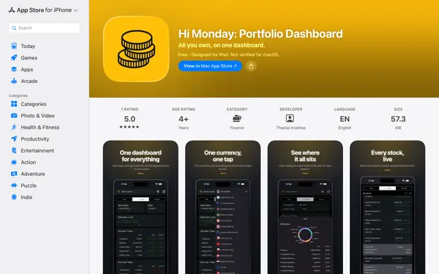 Screenshot of ‎Hi Monday App - App Store