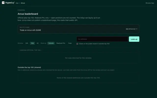 Screenshot of Hyperleaf — Infrastructure for liquid staking on HyperEVM
