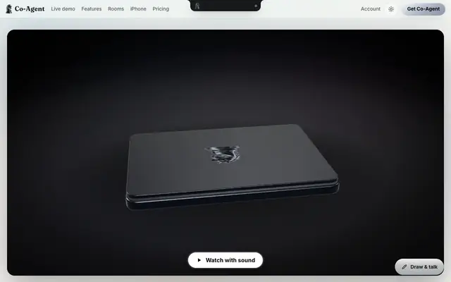 Screenshot of Co-Agent | Your AI coworker for Mac and Windows