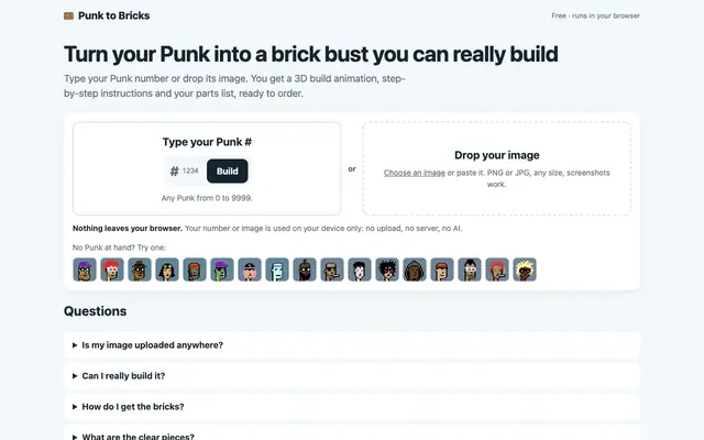 Screenshot of Punk to Bricks