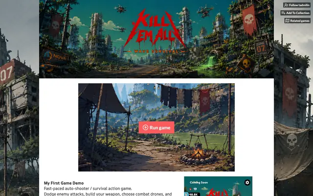 Screenshot of KillEm'all by tadmilin