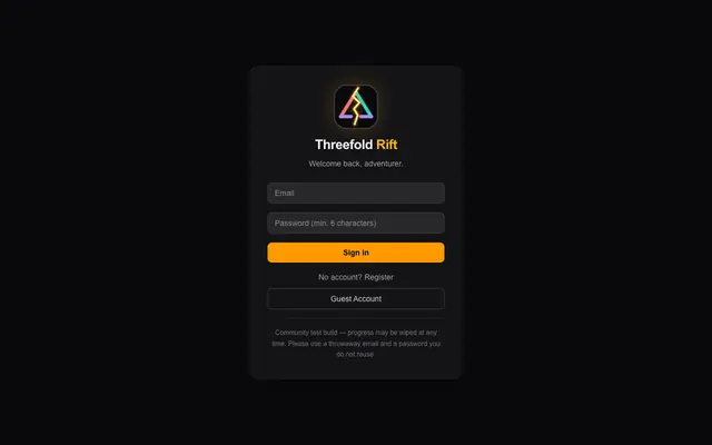Screenshot of Threefold Rift — Endless Auto-Battler