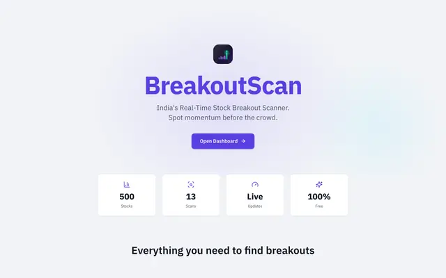 Screenshot of BreakoutScan