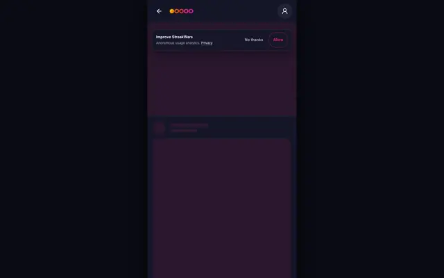 Screenshot of StreakWars