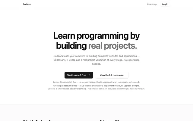 Screenshot of Code Mastery Hub — Learn Web Development Free