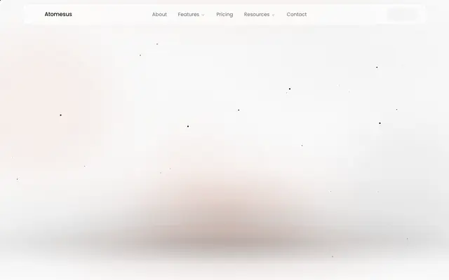 Screenshot of Atomesus — Smart and Simple Artificial Intelligence
