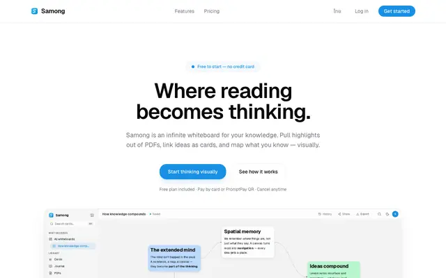 Screenshot of Samong App