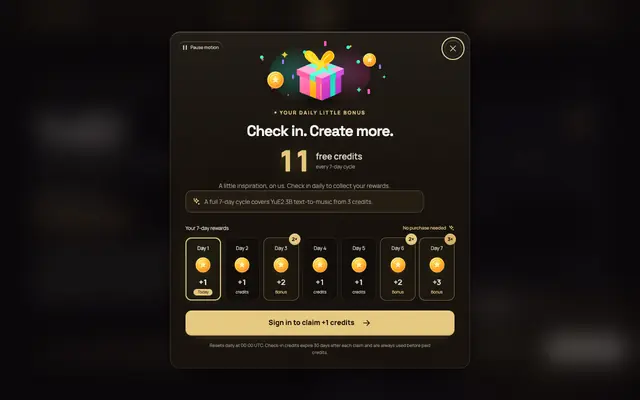 Screenshot of YuE2 AI Music Generator — YuE2-3B Text-to-Music & Music-to-Music