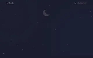 Screenshot of Beside — Website