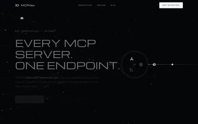 Screenshot of MCPifex — The MCP Marketplace & Gateway