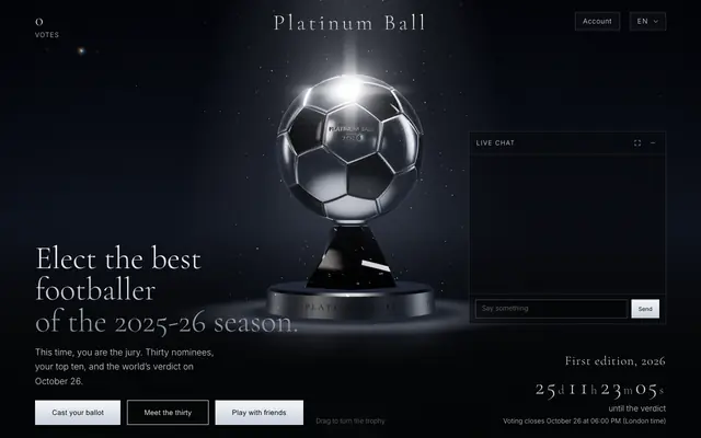 Screenshot of Platinum Ball
