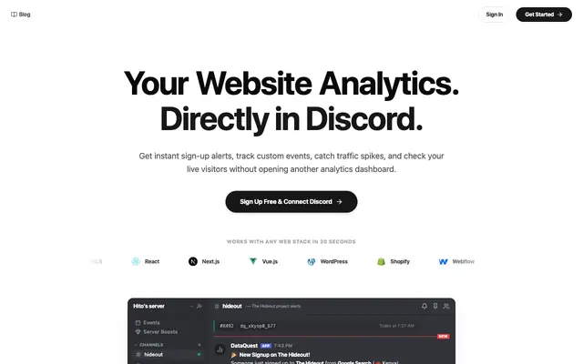 Screenshot of Your Users Are Moving. Watch Them. | Data Quest