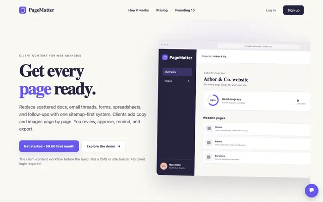 Screenshot of PageMatter - Get every page ready