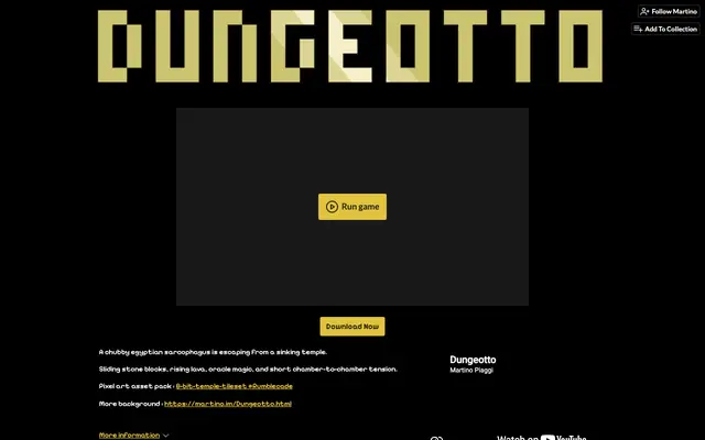 Screenshot of Dungeotto by Martino